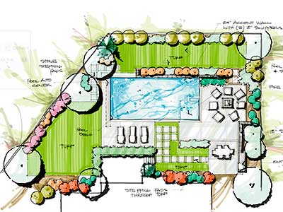 pool schematics